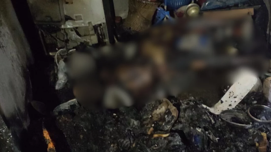 তালাবন্ধ ফ্ল্যাটে আগুনে পুড়ে নারীর মৃত্যু